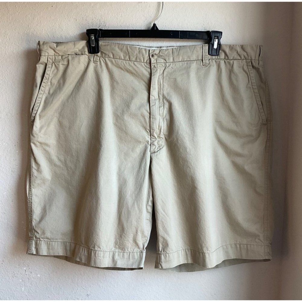 Polo Ralph Lauren Men's Sz.46 B/46 G Big Grande Chinos Khaki Shorts Classic fit